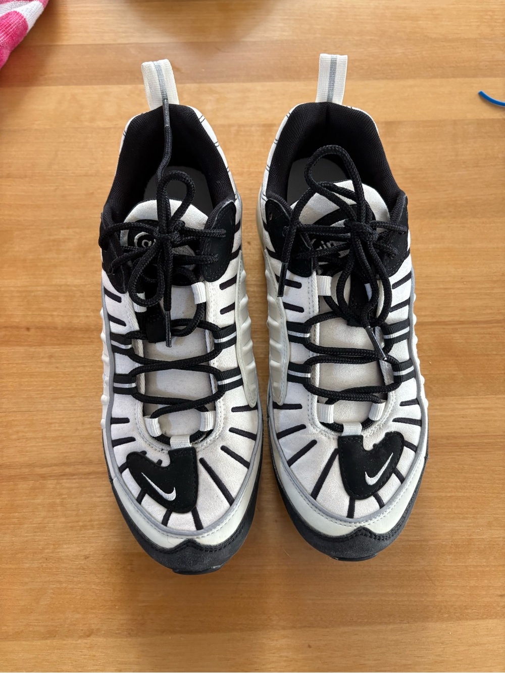 Nike Air Max 98 Orca Sail Black Reflect Silver – Women's 8.5